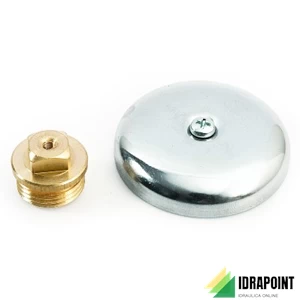 TAPPO OTTONE CON BORCHIA Ø 1/2