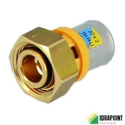 RACC DRITTO SEDE CONICA E GIRELLO MULTISTRATO TRID Ø 3/4