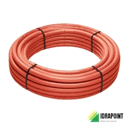 TUBO MULTISTRATO RIVESTITO ROSSO Ø 16X2 MM