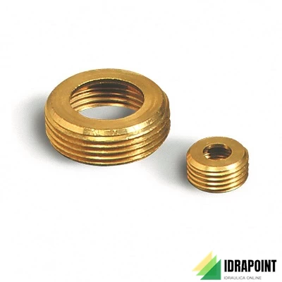 GHIERA DOPPIO FILETTO CON BATTUTA X GUARNIZIONE Ø 3/8