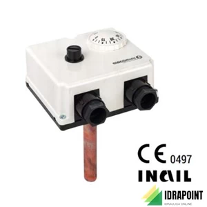 TERMOSTATO DI SICUREZZA 100° R.M. +  REG. 90° INAIL