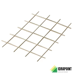 RETE ELETTROSALDATA 2X1 MT MAGLIA 50X50 CM - FILO Ø 1,6 MM