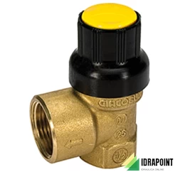 VALVOLA SICUREZZA IMPIANTO SOLARE Ø 1/2