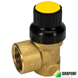 VALVOLA SICUREZZA IMPIANTO SOLARE Ø 1/2