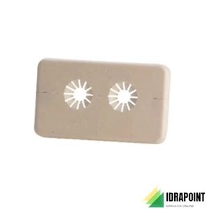 ROSONE UNIVERSALE PER VALVOLA MONO/BITUBO - N.35 MM