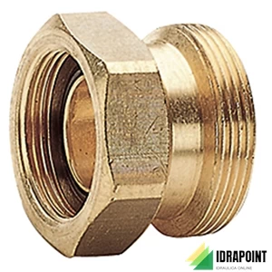 RACCORDO ADATTATORE CROMATO X VALVOLA COLLETTORE - Ø 16X18