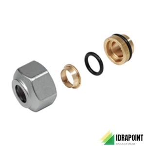 ADATTATORE PER TUBO RAME - Ø 16X10 MM