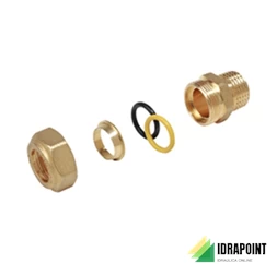 RACCORDO MONOCONO/OR Ø 3/8