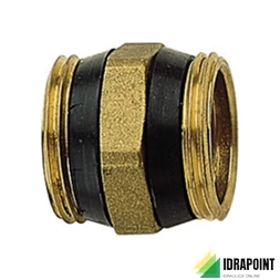 NIPLES CON GUARNIZIONE AD AUTOTENUTA NON CROMATO - Ø 3/4