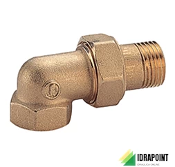 BOCCHETTONE OTTONE CURVO Ø 3/8