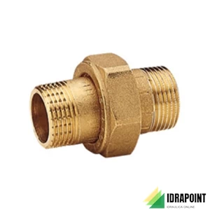 BOCCHETTONE OTTONE DRITTO Ø 3/4