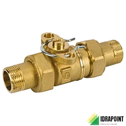 VALVOLA DI ZONA A 2 VIE MOTORIZZABILE CON BOCCHETTONE Ø 3/4