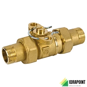 VALVOLA DI ZONA A 2 VIE MOTORIZZABILE CON BOCCHETTONE Ø 3/4