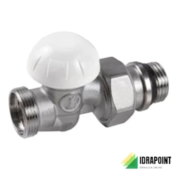 DETENTORE DRITTO CROMATO - ATTACCO RAME - Ø 3/8