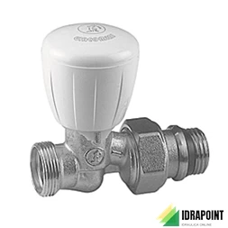 VALVOLA DRITTA TERMOSTATIZZABILE X RAME - Ø 3/8