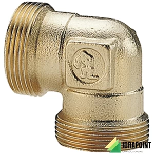 GOMITO 90° IN OTTONE BASE16 PER ADATTATORE R179