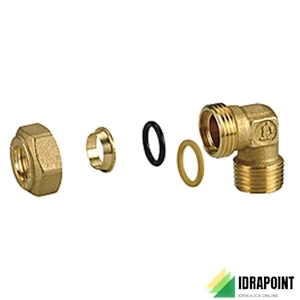 GOMITO MONOCONO/OR Ø 3/8