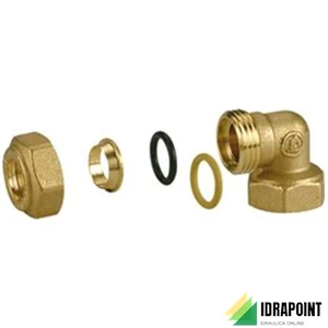 GOMITO MONOCONO/OR Ø 3/8