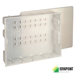 CASSETTA PLASTICA PER COLLETTORE 37X30X9 CM