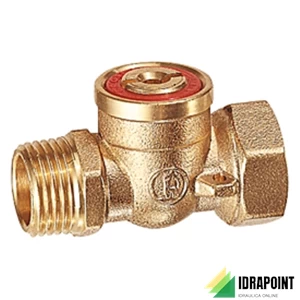 RUBINETTO A SFERA R609 CON ATTACCHI M/F - Ø 1/2