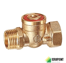 RUBINETTO A SFERA R609 CON ATTACCHI M/F - Ø 1/2