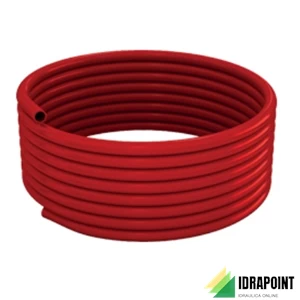 TUBO GIACOTHERM PEX ROSSOI Ø 17X2 MM ROTOLO MT. 600