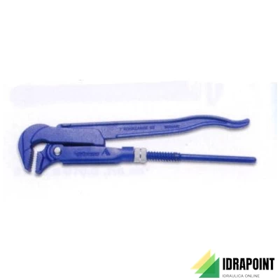 GIRATUBO ACCIAIO CR/VANADIO MOD. SVEDESE 90° X TUBO Ø 1.1/2