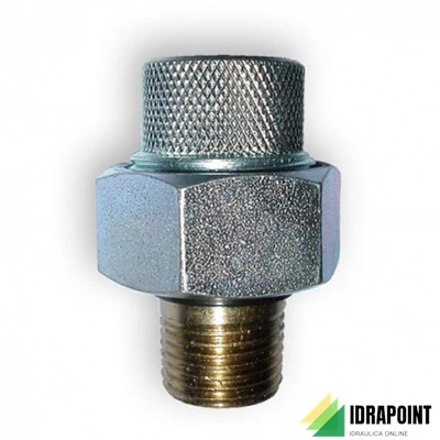 GIUNTO DIELETTRICO ACCIAIO GALVANICO/OTTONE Ø 1/2