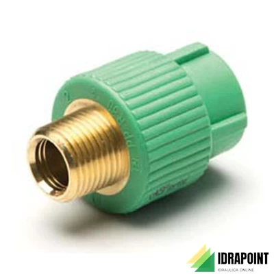 GIUNTO FILETTATO MASCHIO FUSIOTHERM Ø 25X3/4