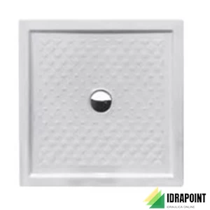 PIATTO DOCCIA FLAT 80X80 CM H=60 MM BIANCO