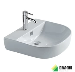 LAVABO 50X48 CM - SERIE EDEN BIANCO