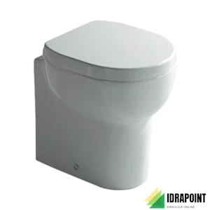 VASO SCARICO A PAVIMENTO CM. 45 - SERIE M2 BIANCO