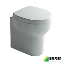 VASO SCARICO A PAVIMENTO CM. 45 - SERIE M2 BIANCO