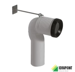 CURVA TECNICA PER SCARICO A PAVIMENTO