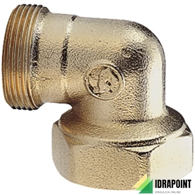 GOMITO Ø 3/4'F BASE 18 PER ADATTATORE R179