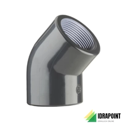 GOMITO 45° PVC Ø 1.1/4