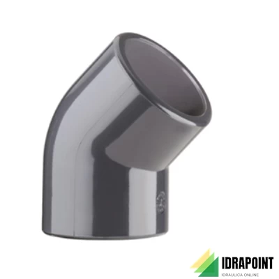 GOMITO 45° PVC INCOLLARE Ø 63 MM