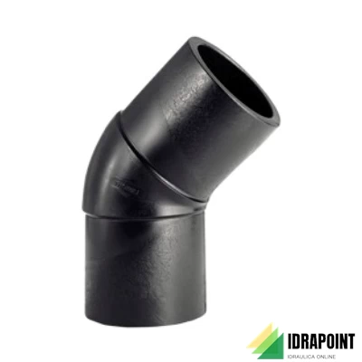 GOMITO A 45° Ø 90 MM PN16 PE100