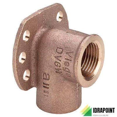 GOMITO BRONZO FILETTATO FEMMINA Ø 3/4