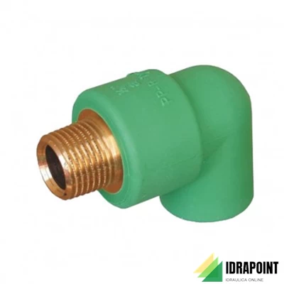 GOMITO FILETTATO M FUSIOTHERM Ø 25X3/4