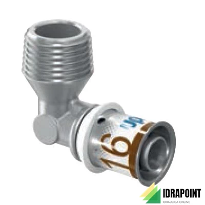 GOMITO UNIPIPE MASCHIO Ø 32X1