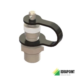 VALVOLA DI PRESA CONTROLLO PRESSIONE OTTONE C/RITEGNO Ø 1/8
