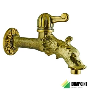 RUBINETTO PER FONTANE STILE ANTICO Ø 1/2