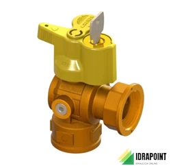 VALVOLA A SQUADRA GAS Ø 3/4