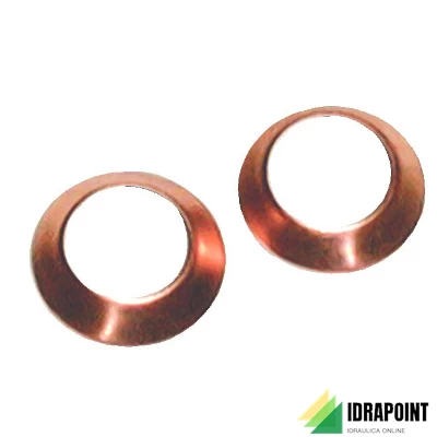 GUARNIZIONE CONICA RAME PER CARTELLA Ø 5/8''