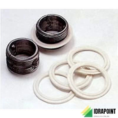 GUARNIZIONE GOMMA SILICONICA BIANCA PER NIPLES TESI