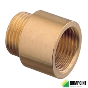 PROLUNGA IN OTTONE GIALLO Ø 3/4