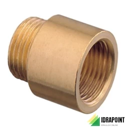 PROLUNGA IN OTTONE GIALLO Ø 3/4