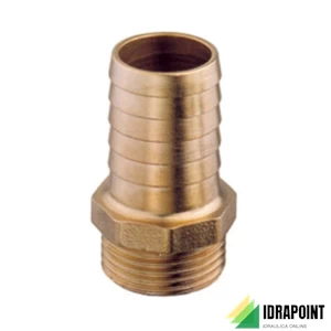 PORTAGOMMA MASCHIO EXTRA OTTONE GIALLO Ø 3/8