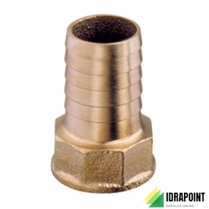 PORTAGOMMA FEMMINA EXTRA OTTONE GIALLO Ø 3/4